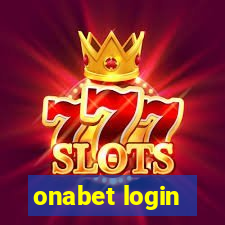 onabet login